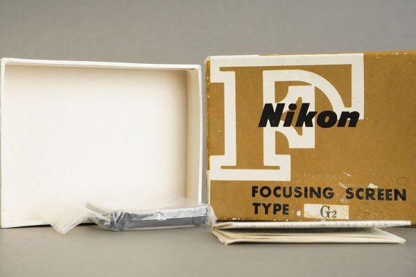 Nikon F / F2 focusing screen Type G2, in case, boxed