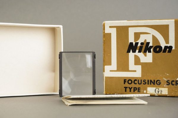 Nikon F / F2 focusing screen Type G2, in case, boxed