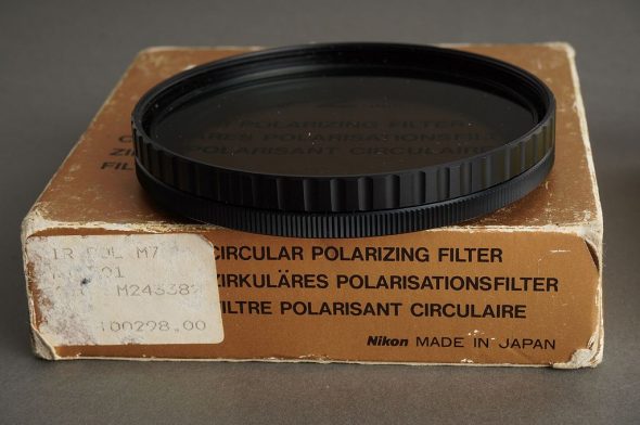 Nikon filter Polarizing 72mm screw in, BOXED
