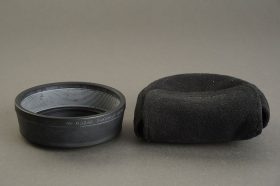 Fujica lens hood for GA645, in pouch