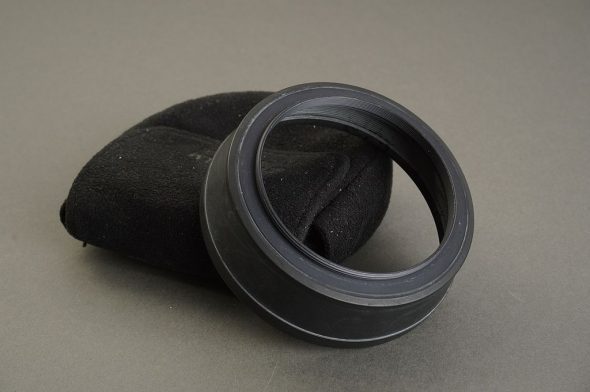 Fujica lens hood for GA645, in pouch