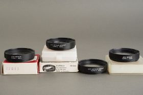Leica Leitz Elpro 1 +2 + 3 + 4 for 2/50 Summicron-R, two boxed