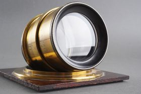 Brass lens by R.Morrison N.Y. Marked D, appr. 350mm f/8