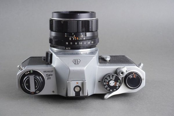Pentax Spotmatic SP F Motor Drive + Super-Takumar 1.8 / 55mm lens