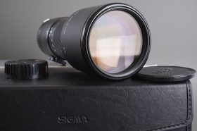 Sigma 400mm 1:5.6 APO MF lens in Olympus OM mount – boxed