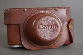 Canon earlt leather everready case for rangefinder camera