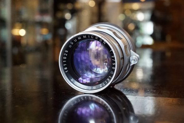 Leica Leitz Summicron 1:2 / 50mm Rigid, worn