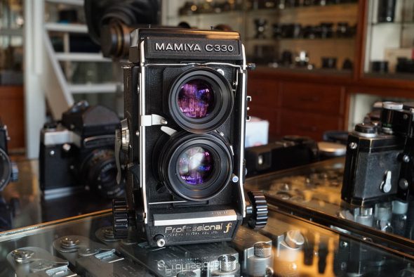 Mamiya C330 Pro F TLR + Mamiya Sekor 80mm F/2.8 lens – Rental