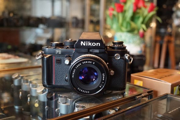 Nikon F3HP + 3 fast Nikkor prime lenses bundle – Rental