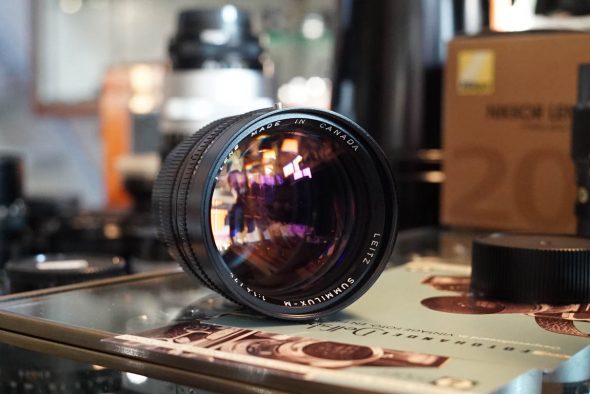 Leica Leitz Summilux-M 1:1.4 / 75mm lens