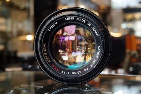 Canon lens FD 1:1.2 / 55mm SSC Aspherical