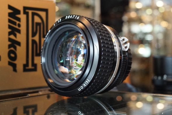 Nikon Nikkor 1:1.2 / 50mm AI-s lens, Boxed