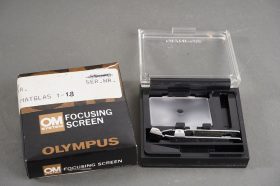 Olympus OM 1-1 focusing screen in wrong box