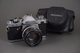 Miranda DX-3 SLR camera with EC 50mm 1:1.8 lens