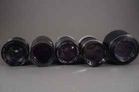 lot of 5x various lenses, untested