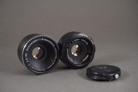 Schneider Componar-C 3.5/50mm + EL-Nikkor 4/50mm enlarger lenses