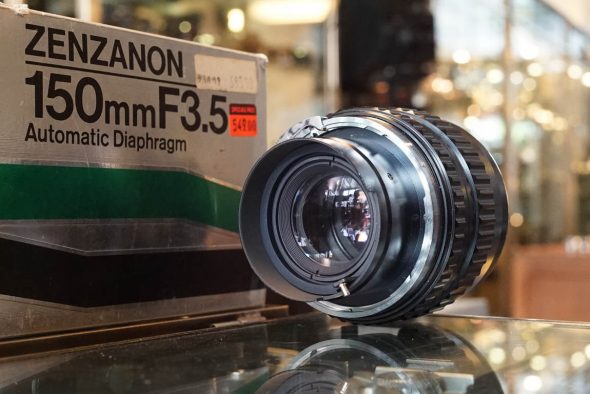 Bronica Zenzanon MC 1:3.5 / 150mm lens, Boxed, for S2a / EC-TL etc