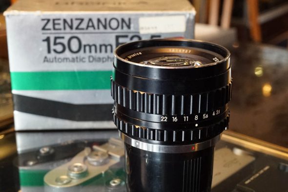Bronica Zenzanon MC 1:3.5 / 150mm lens, Boxed, for S2a / EC-TL etc