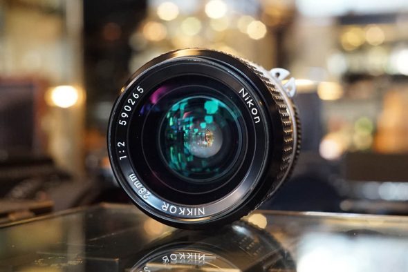 Nikon Nikkor 28mm 1:2 AI-s lens