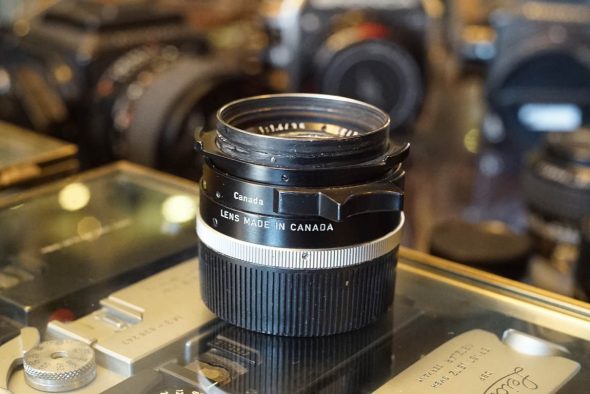 Leica Leitz Summilux 1:1.4 / 35mm lens, M-mount