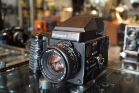 Mamiya M645 pro + Mamiya 80mm F/2.8 N lens  – Rental