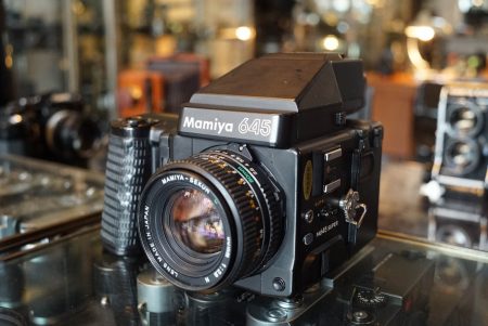 Mamiya M645 pro + Mamiya 80mm F/2.8 N lens  – Rental