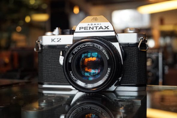 Pentax K2 kit + Pentax SMC-M 1:1.7 / 50mm lens