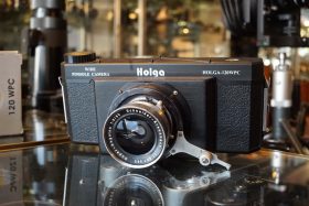 Holga wide pinhole camera with Schneider 65m msuper angulon lens
