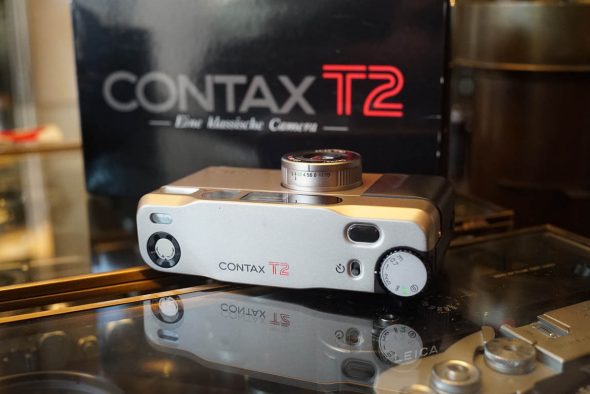 Contax T2 compact camera, Boxed