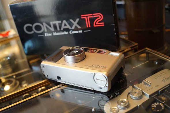 Contax T2 compact camera, Boxed