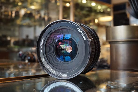 SMC Pentax 67 1:4 / 45mm lens for pentax 6×7