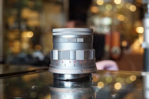 Leica Leitz Rigid Summicron 1:2 / 50mm M mount lens