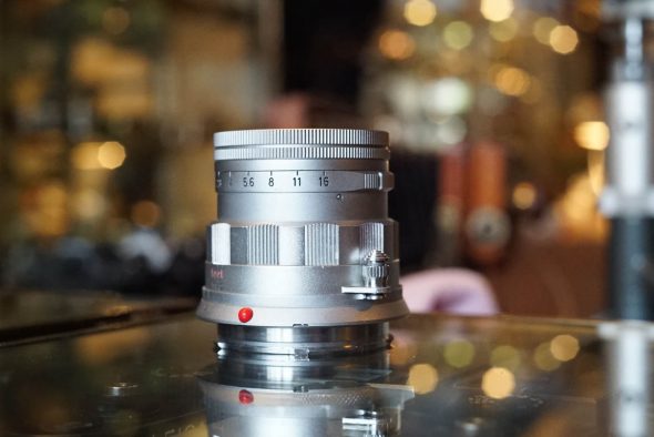 Leica Leitz Rigid Summicron 1:2 / 50mm M mount lens