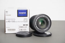 Olympus M.Zuiko Digital ED 40-150mm f4.0-5.6 R – Boxed, micro 4/3