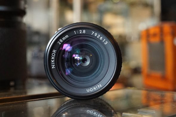 Nikon Nikkor 28mm 1:2.8 AI-s lens, CRC version