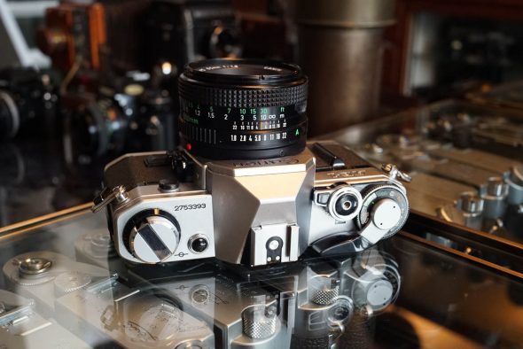 Canon AE-1 kit + Canon lens FD 1:1.8 / 50mm