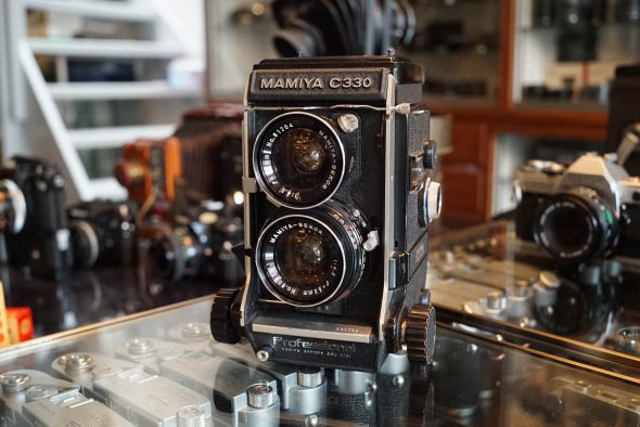 Mamiya C330 kit + Mamiya 4.5 / 55mm lens