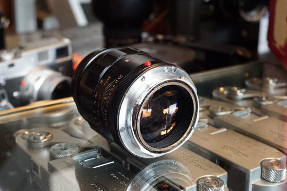 Leica Leitz Tele-Elmarit 1:2.8 / 90mm lens, Fat version, Boxed