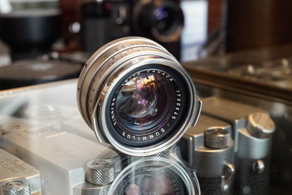Leica Leitz Summilux 1:1.4 / 35mm “steel rim” + Ollux