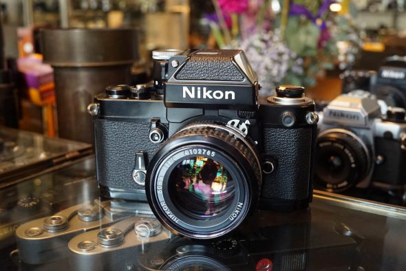 Nikon F2A + Nikkor 1:1.4 / 50mm AI lens