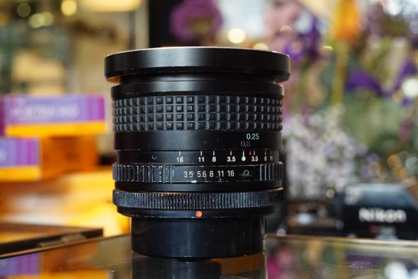 Canon FD fit 17mm 1:3.5 made by Tokina