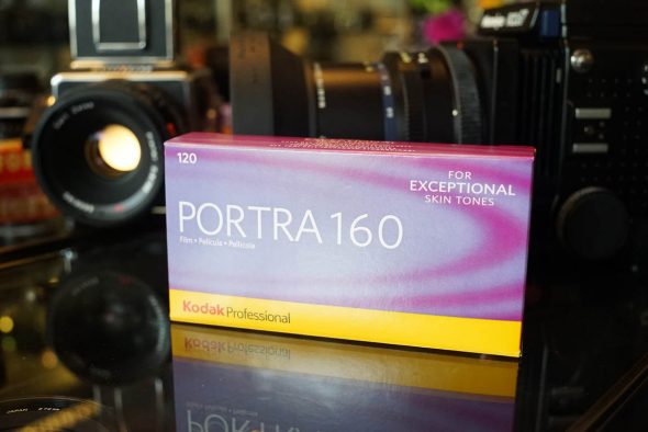 Kodak Portra 160 / 120 film, 5 pack