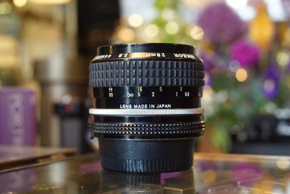 Nikon Nikkor 28mm 1:2.8 AI lens