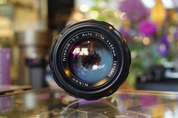 Nikon Nikkor-SC 1:1.4 / 50mm pre-AI lens