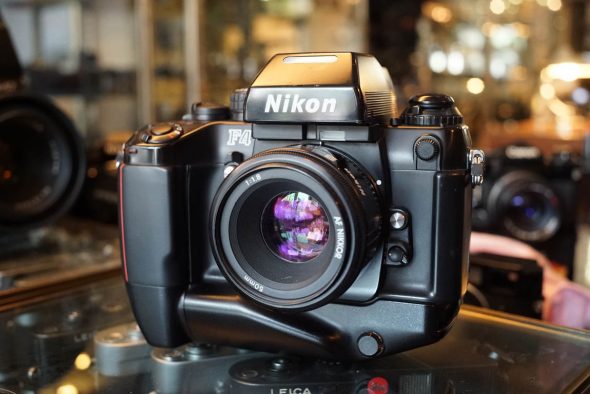 Nikon F4s + MF-23 + AF Nikkor 50 f/1.8
