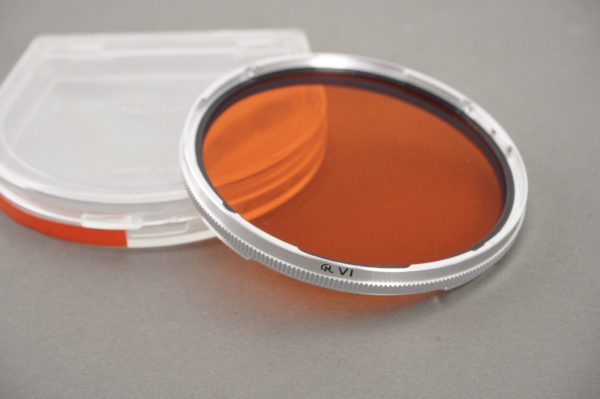 Rollei Rolleiflex orange -1.5-3 filter, Bay VI mount