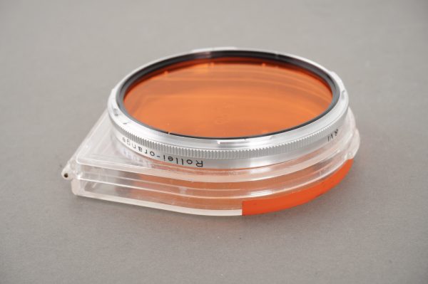 Rollei Rolleiflex orange -1.5-3 filter, Bay VI mount