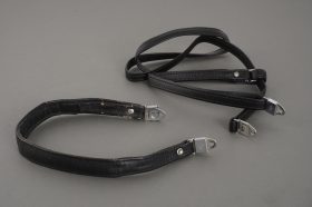 Hasselblad narrow leather straps lot of two – neck and wrist