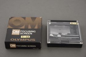 Olympus 1-3 focsuing screen, boxed