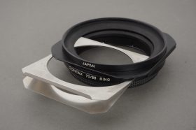 Contax gelatine filter holder with 70/86 ring